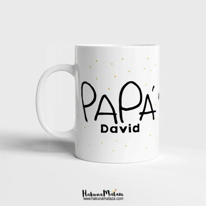 Taza personalizada - Escritura niños