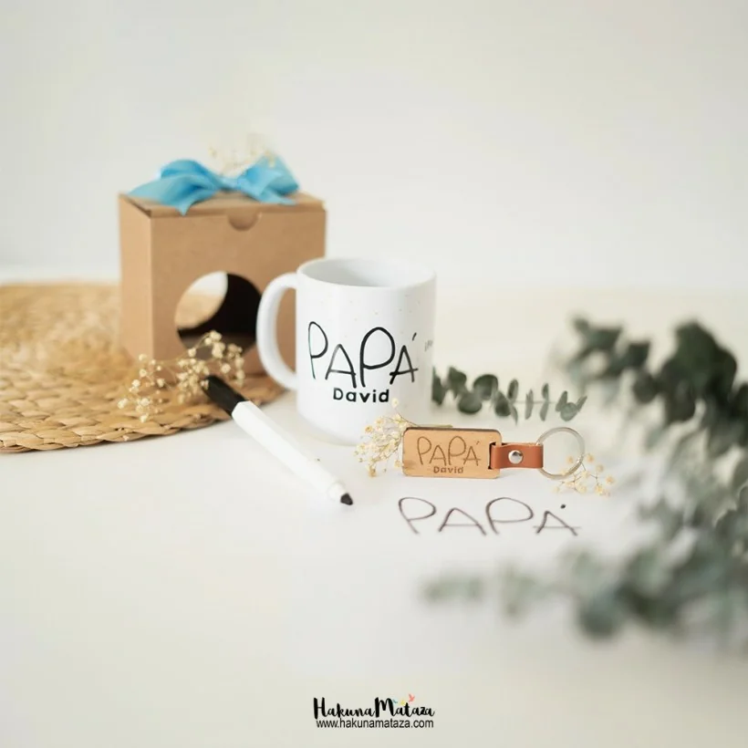 Pack taza escritura niños