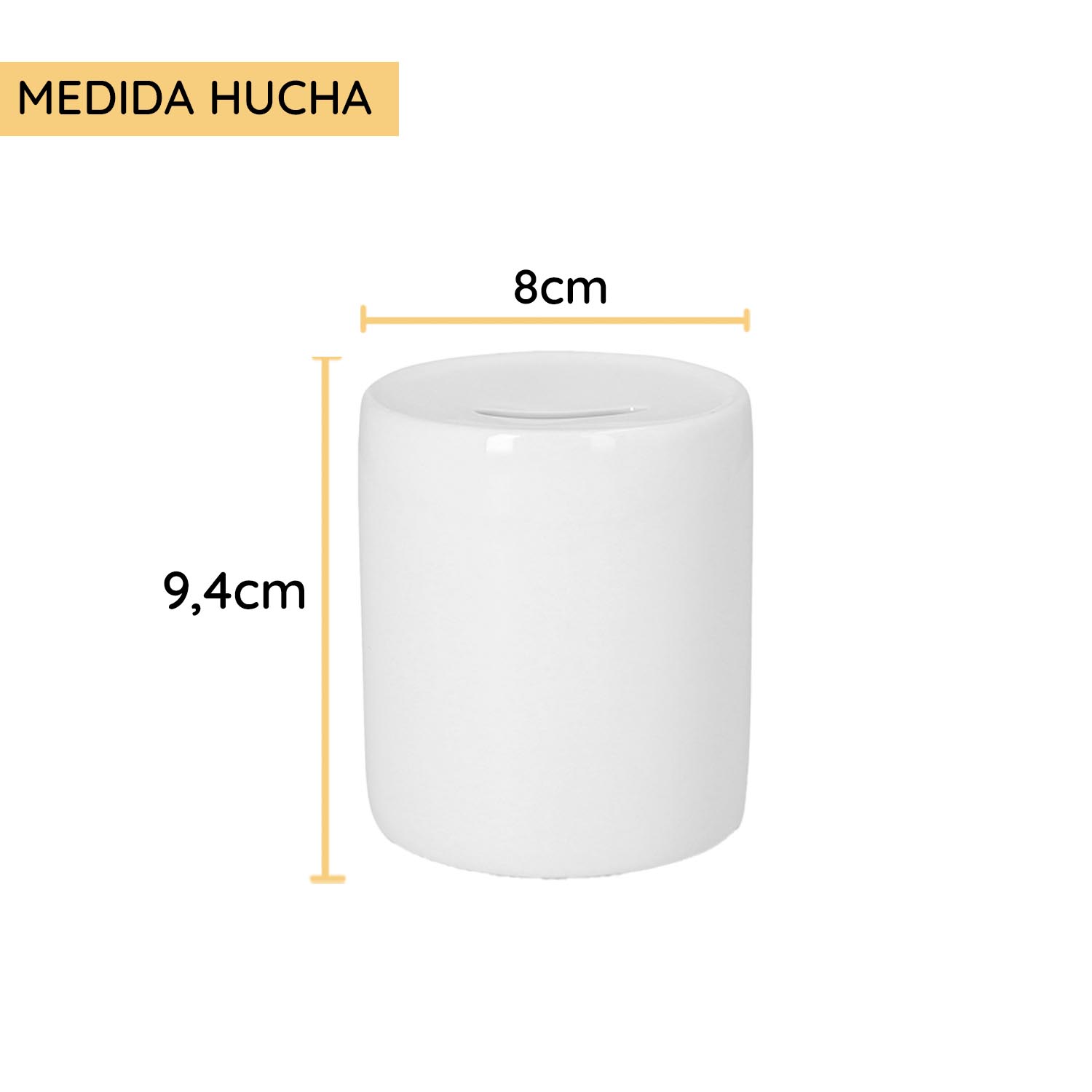 Hucha de cerámica personalizada